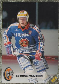 #251 Tommi Varjonen - HPK Hämeenlinna - 1993-94 Leaf Sisu SM-Liiga (Finnish) Hockey
