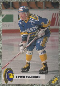 #258 Petri Pulkkinen - Kiekko-Espoo - 1993-94 Leaf Sisu SM-Liiga (Finnish) Hockey