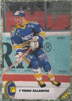 #261 Teemu Sillanpää - Kiekko-Espoo - 1993-94 Leaf Sisu SM-Liiga (Finnish) Hockey