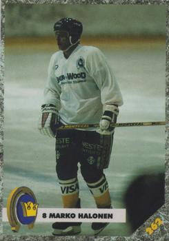 #262 Marko Halonen - Kiekko-Espoo - 1993-94 Leaf Sisu SM-Liiga (Finnish) Hockey