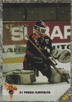 #281 Pekka Ilmivalta - Reipas Lahti - 1993-94 Leaf Sisu SM-Liiga (Finnish) Hockey