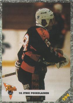 #294 Jyrki Poikolainen - Reipas Lahti - 1993-94 Leaf Sisu SM-Liiga (Finnish) Hockey