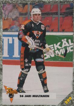#299 Jari Multanen - Reipas Lahti - 1993-94 Leaf Sisu SM-Liiga (Finnish) Hockey