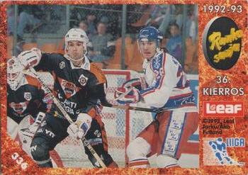 #336 Runkosarja 36. Kierros - Tappara Tampere / Reipas Lahti - 1993-94 Leaf Sisu SM-Liiga (Finnish) Hockey