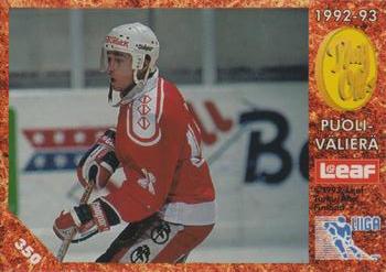 #350 Playoffs Puolivälierä - Jokerit Helsinki /rin Ässät - 1993-94 Leaf Sisu SM-Liiga (Finnish) Hockey