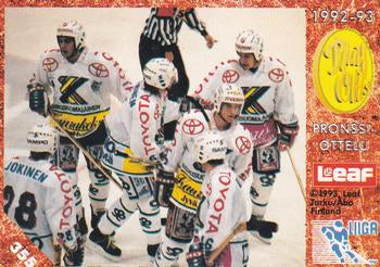 #355 Playoffs Pronssiottelu - JyP HT - 1993-94 Leaf Sisu SM-Liiga (Finnish) Hockey