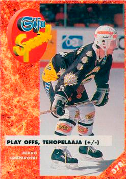 #378 Mikko Haapakoski - TPS Turku - 1993-94 Leaf Sisu SM-Liiga (Finnish) Hockey