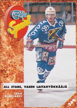 #369a Juha Riihijärvi - JyP HT - 1993-94 Leaf Sisu SM-Liiga (Finnish) Hockey