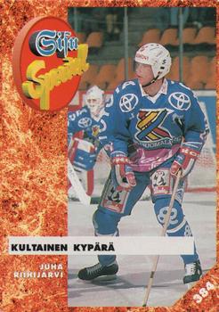 #384a Juha Riihijärvi - JyP HT - 1993-94 Leaf Sisu SM-Liiga (Finnish) Hockey