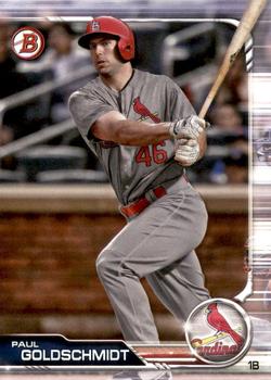 #85 Paul Goldschmidt - St. Louis Cardinals - 2019 Bowman Baseball