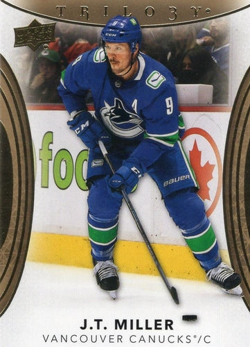 #85 J.T. Miller - Vancouver Canucks - 2022-23 Upper Deck Trilogy Hockey