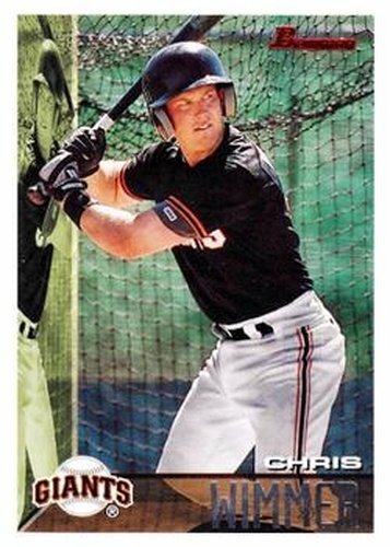 #85 Chris Wimmer - San Francisco Giants - 1995 Bowman Baseball