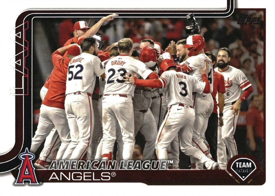 #85 Los Angeles Angels - Los Angeles Angels - 2025 Topps Baseball