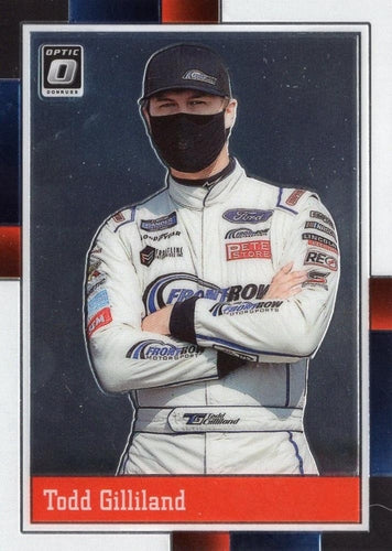 #85 Todd Gilliland - Front Row Motorsports - 2021 Donruss - Optic Racing