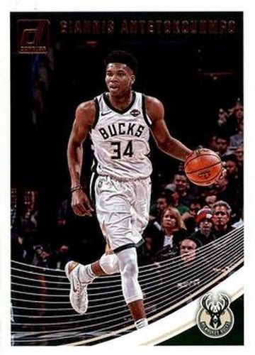 #85 Giannis Antetokounmpo - Milwaukee Bucks - 2018-19 Donruss Basketball