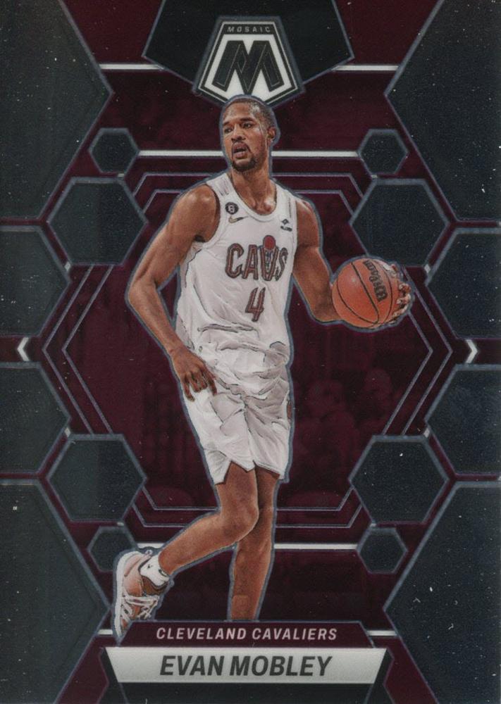 #85 Evan Mobley - Cleveland Cavaliers - 2022-23 Panini Mosaic Basketball