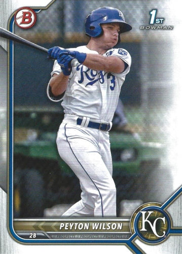 #BP-85 Peyton Wilson - Kansas City Royals - 2022 Bowman - Prospects Baseball