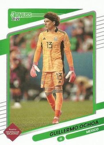 #85 Guillermo Ochoa - Mexico - 2021-22 Donruss Road to FIFA World Cup Qatar 2022 Soccer