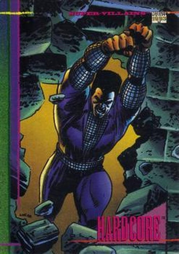 #85 Hardcore - 1993 SkyBox Marvel Universe