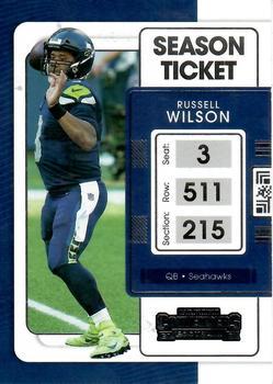 #85 Russell Wilson - Seattle Seahawks - 2021 Panini Contenders Football