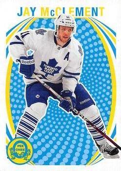 #85 Jay McClement - Toronto Maple Leafs - 2013-14 O-Pee-Chee - Retro Hockey