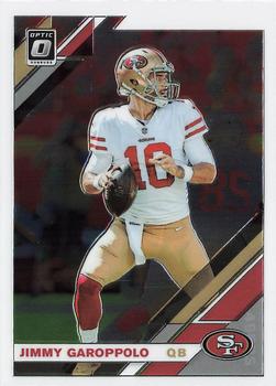 #85 Jimmy Garoppolo - San Francisco 49ers - 2019 Donruss Optic Football