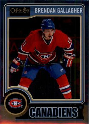 #85 Brendan Gallagher - Montreal Canadiens - 2014-15 O-Pee-Chee Platinum Hockey