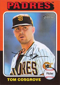 #85 Tom Cosgrove - San Diego Padres - 2024 Topps Heritage Baseball