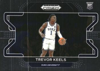 #85b Trevor Keels - Duke Blue Devils - 2022 Panini Prizm Draft Picks Basketball