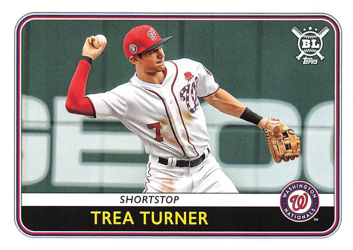 #86 Trea Turner - Washington Nationals - 2020 Topps Big League Baseball