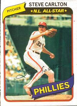 #113 Steve Carlton - Philadelphia Phillies - 1980 O-Pee-Chee Baseball