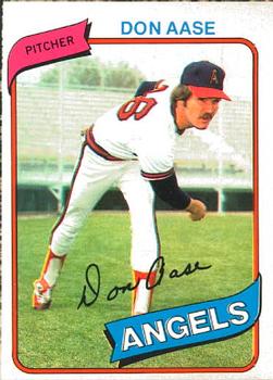 #126 Don Aase - California Angels - 1980 O-Pee-Chee Baseball