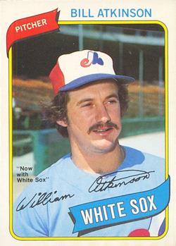 #133 Bill Atkinson - Chicago White Sox - 1980 O-Pee-Chee Baseball