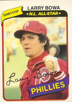 #330 Larry Bowa - Philadelphia Phillies - 1980 O-Pee-Chee Baseball