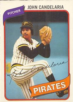 #332 John Candelaria - Pittsburgh Pirates - 1980 O-Pee-Chee Baseball