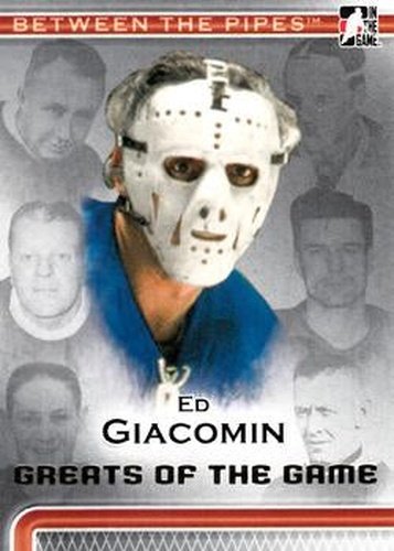 #86 Ed Giacomin - New York Rangers - 2006-07 In The Game Between The Pipes Hockey