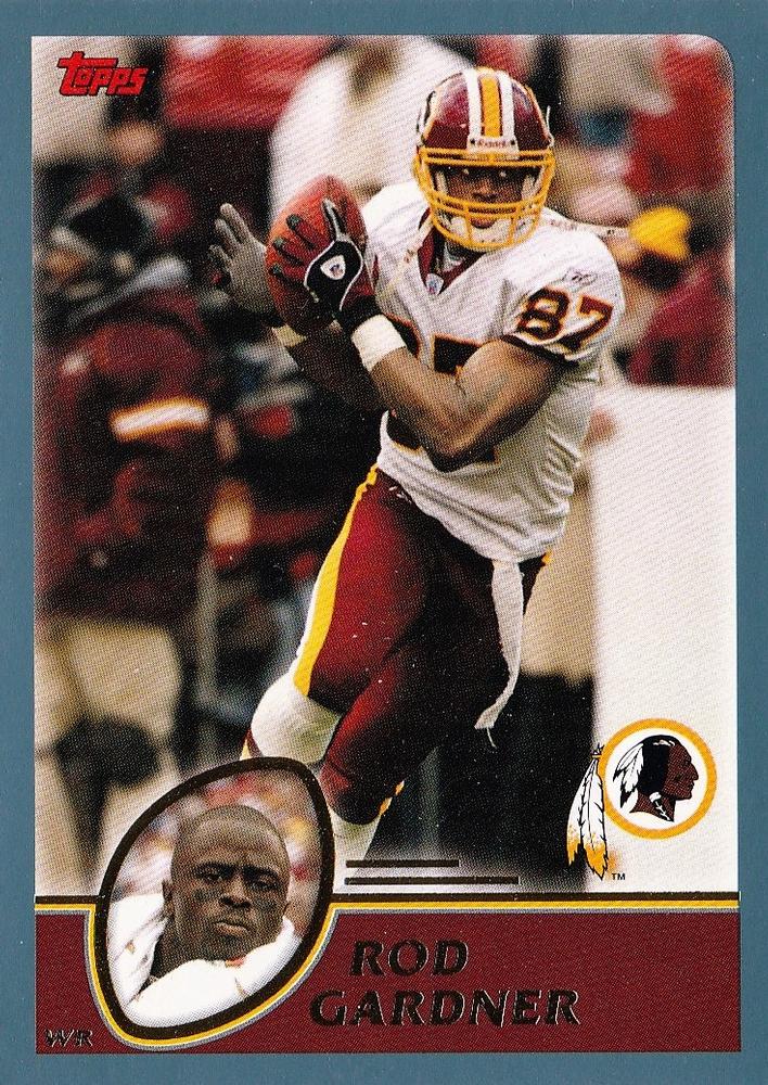 #86 Rod Gardner - Washington Redskins - 2003 Topps Football