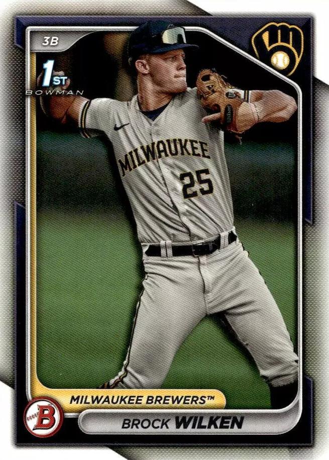 #BP-86 Brock Wilken - Milwaukee Brewers - 2024 Bowman - Prospects Baseball