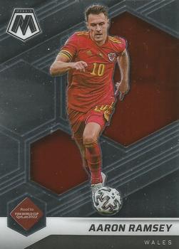 #86 Aaron Ramsey - Wales - 2021-22 Panini Mosaic Road to FIFA World Cup Soccer