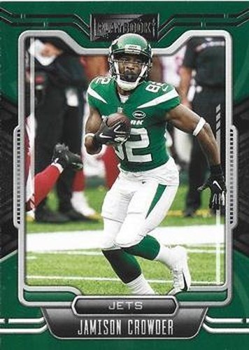 #86 Jamison Crowder - New York Jets - 2021 Panini Playbook Football