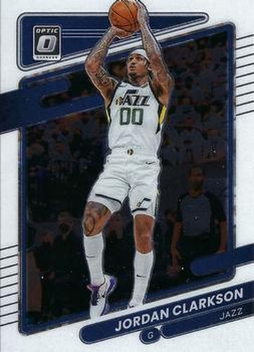 #86 Jordan Clarkson - Utah Jazz - 2021-22 Donruss Optic Basketball