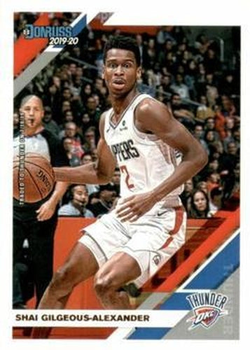 #86 Shai Gilgeous-Alexander - Oklahoma City Thunder - 2019-20 Donruss Basketball