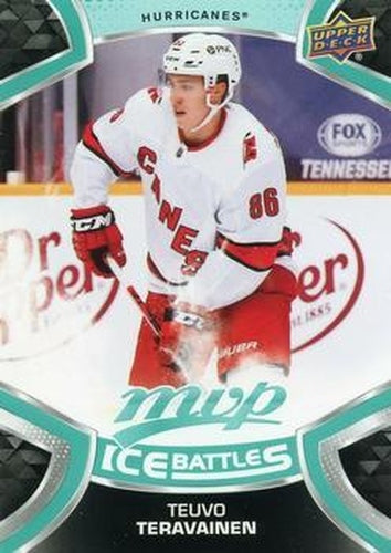 #86 Teuvo Teravainen - Carolina Hurricanes - 2021-22 Upper Deck MVP - Ice Battles Hockey