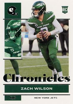 #86 Zach Wilson - New York Jets - 2021 Panini Chronicles Football