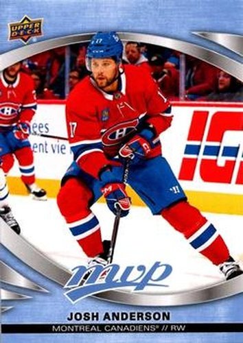 #86 Josh Anderson - Montreal Canadiens - 2023-24 Upper Deck MVP - Ice Battles Hockey