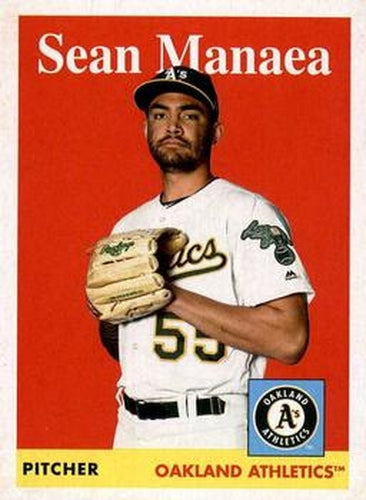 #86 Sean Manaea - Oakland Athletics - 2019 Topps Archives Baseball