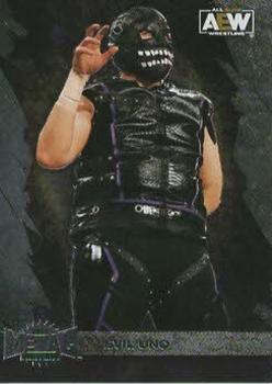 #86 Evil Uno - 2022 SkyBox Metal Universe AEW Wrestling