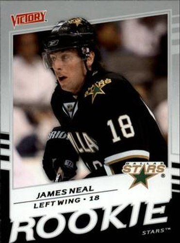 #336 James Neal - Dallas Stars - 2008-09 Upper Deck Victory Hockey
