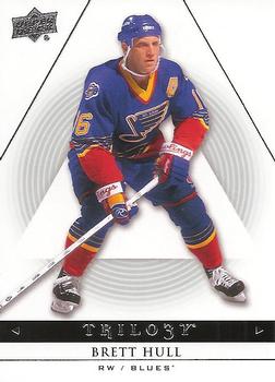 #86 Brett Hull - St. Louis Blues - 2013-14 Upper Deck Trilogy Hockey
