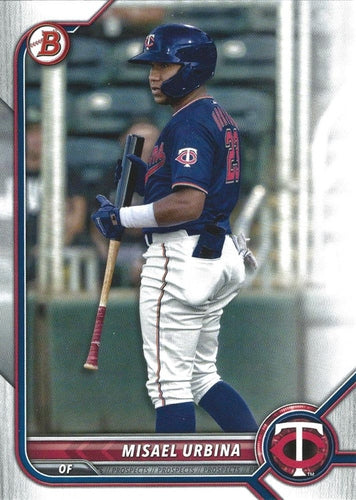 #BP-86 Misael Urbina - Minnesota Twins - 2022 Bowman - Prospects Baseball